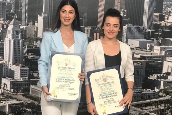 Sarah El Kadry and Julie Younes